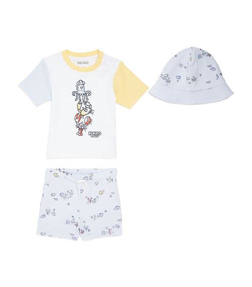 Kenzo Kids T-Shirt, Hat And...