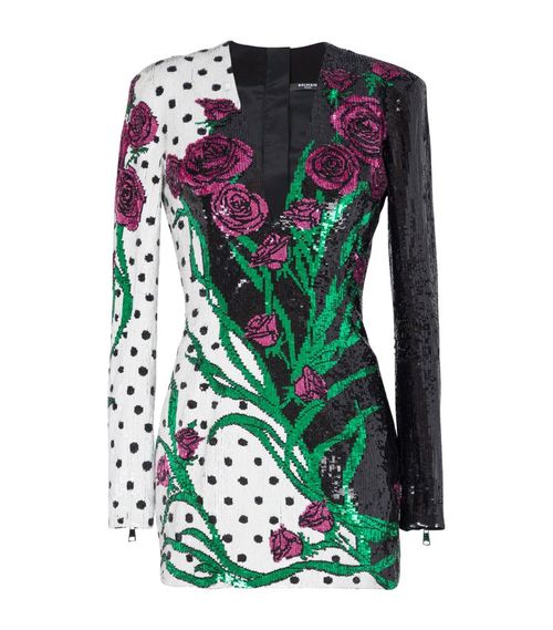 Balmain Embroidered Floral...