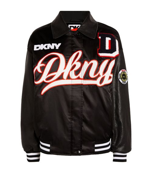 Dkny Embroidered Patchwork...