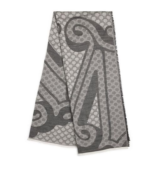 Max Mara Silk-Wool Jacquard...