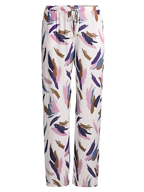 Paintstroke Print Pajama Pants