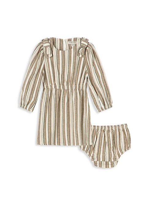 Baby Girl's 2-Piece Striped...