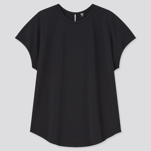 Women Crepe Jersey Crew Neck...