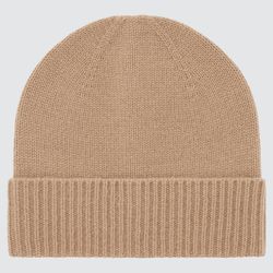 100% Cashmere Knitted Beanie Hat