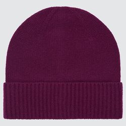 100% Cashmere Knitted Beanie Hat