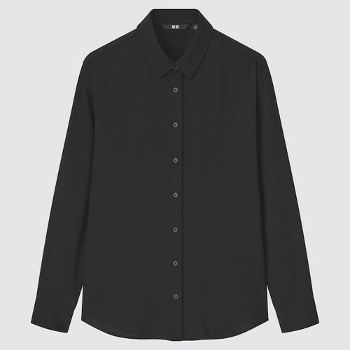 Uniqlo - Rayon Long Sleeved...