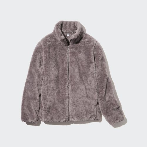 Fluffy Fleece Zipped Jacket