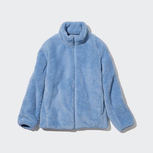 Fluffy Fleece Zipped Jacket