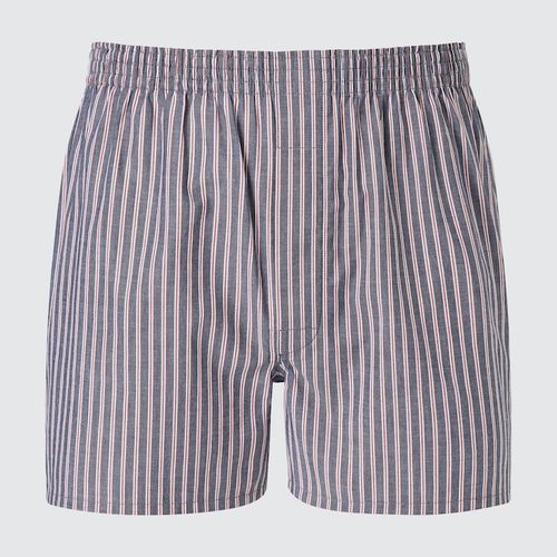 Uniqlo - Cotton Woven Striped...