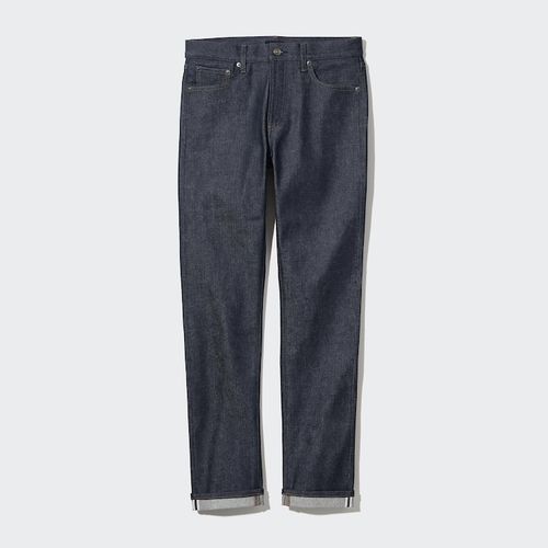 Uniqlo - Cotton Selvedge Stretch Slim Fit Jeans - Blue - 29inch