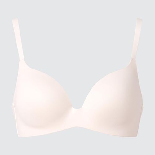 Uniqlo - 3D Hold Wireless Bra - Beige - 38/40 F G, £19.90