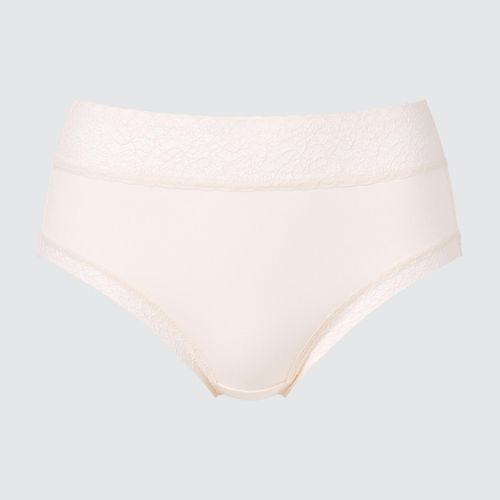 Uniqlo - Cotton High Rise Briefs - Beige - L