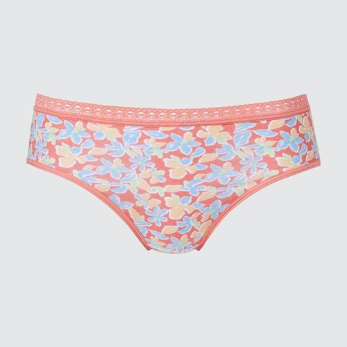 Uniqlo - Cotton Mid Rise Briefs - Pink - XS