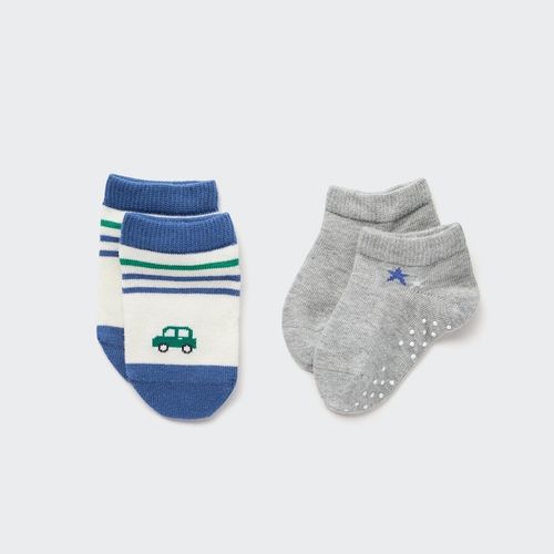 Uniqlo - Short Socks - Blue -...