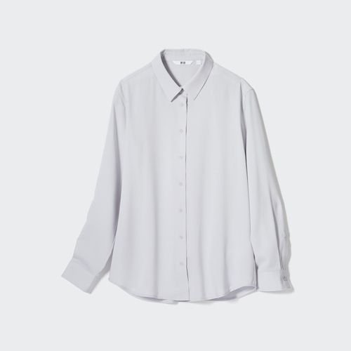 Uniqlo - Rayon Long Sleeved...