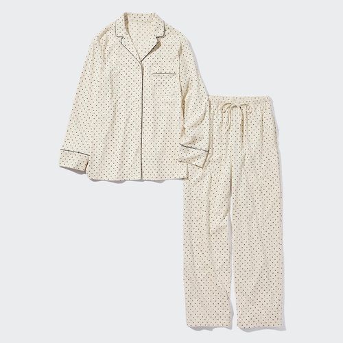 Uniqlo - Cotton Dotted Long...