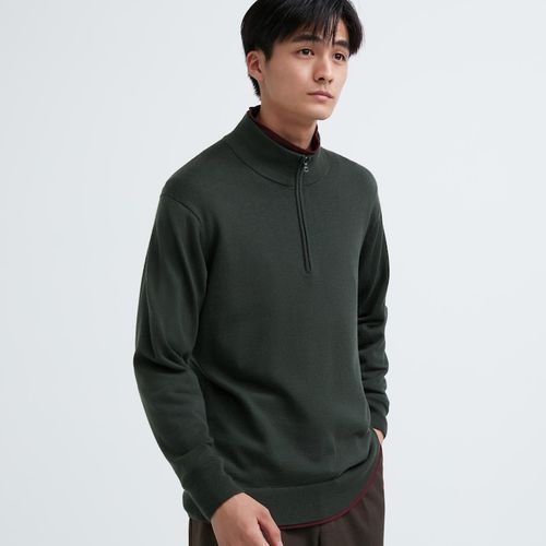 Uniqlo - Wool Half-Zipped...