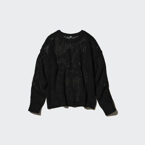 Uniqlo - Mesh Crew Neck...