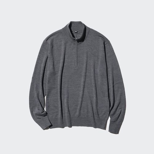 Uniqlo - Wool Half-Zip Jumper...