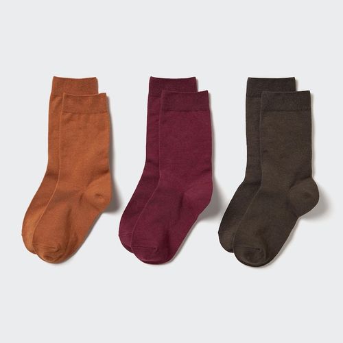 Uniqlo - Cotton Socks - Brown...