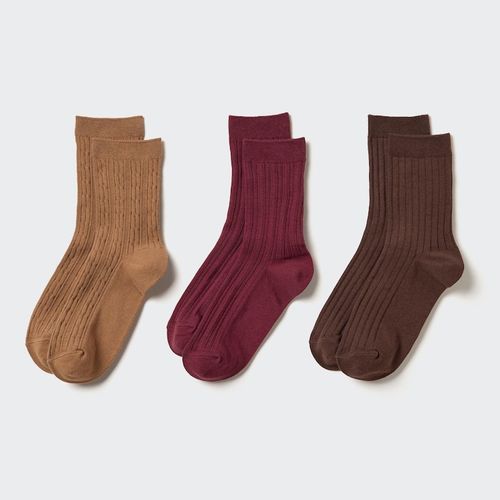 Uniqlo - Cotton Socks - Brown...