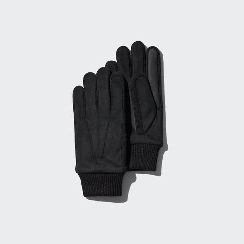Uniqlo - Heattech Lined Gloves - Black - L