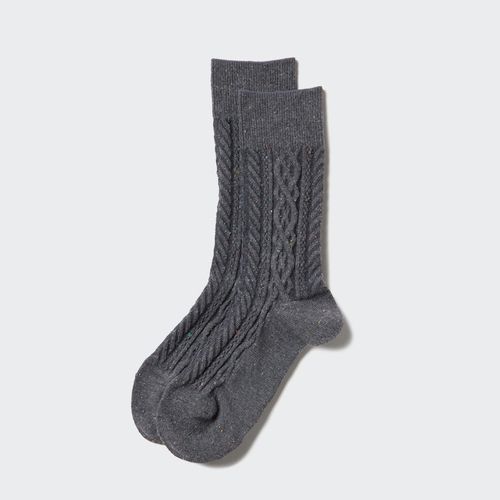 Uniqlo - Cotton Socks - Gray...