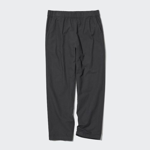 Cotton Relaxed Fit Ankle Length Trousers