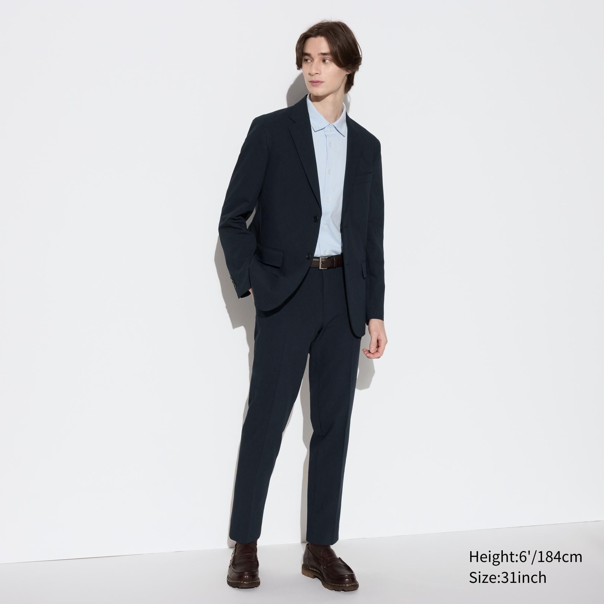 MEN'S AIRSENSE PANTS (WOOL LIKE) | UNIQLO CA