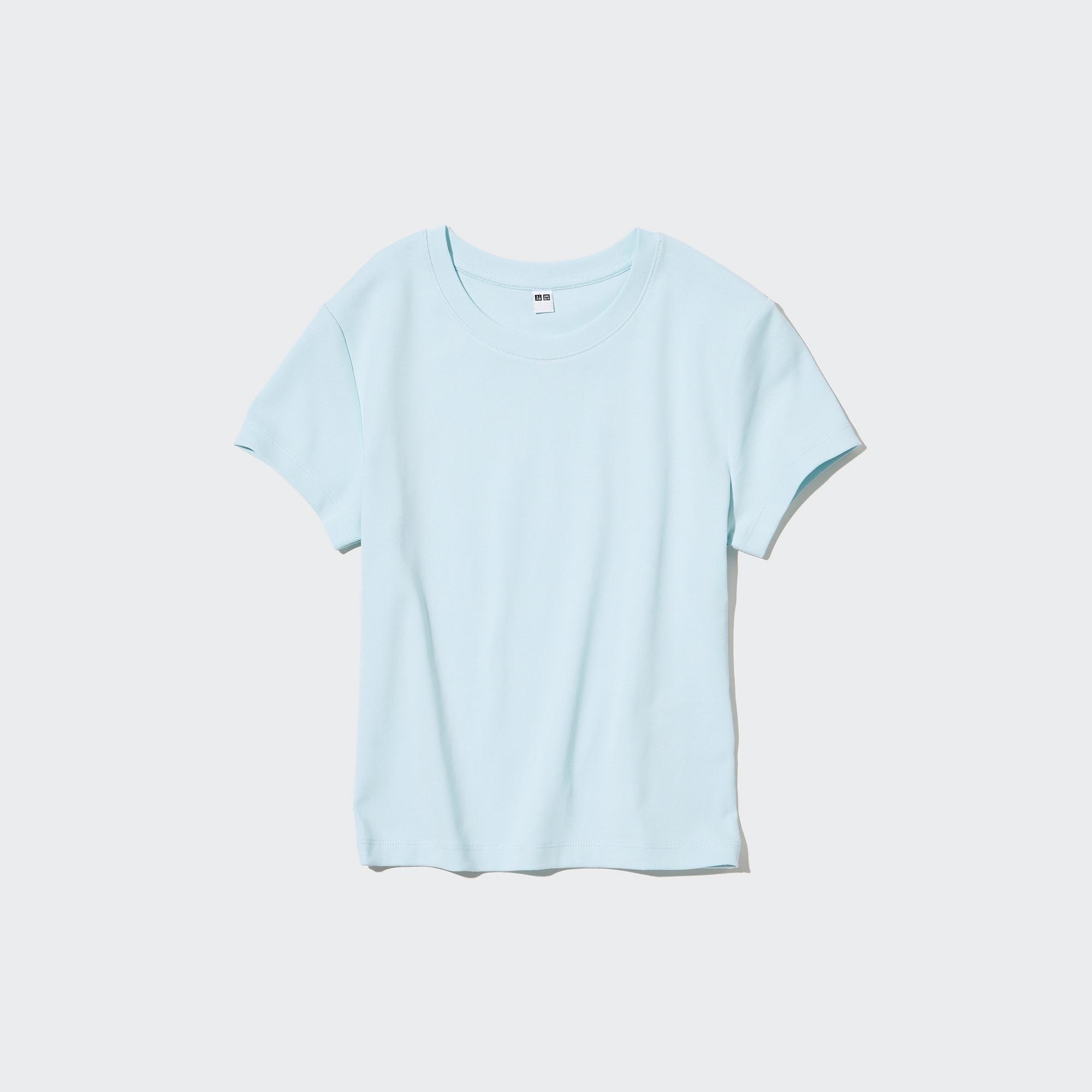 Uniqlo - Cotton Mini Short Sleeved T-Shirt - Blue - XXL | £5.90