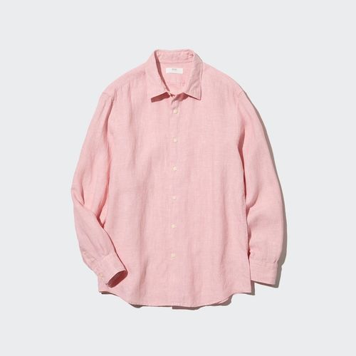 Uniqlo - 100% Linen Shirt -...