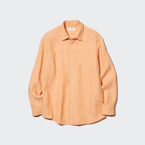 Uniqlo - 100% Linen Shirt -...