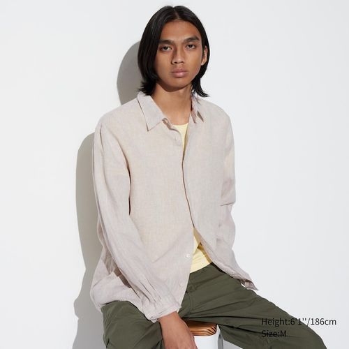 Uniqlo - 100% Linen Shirt -...