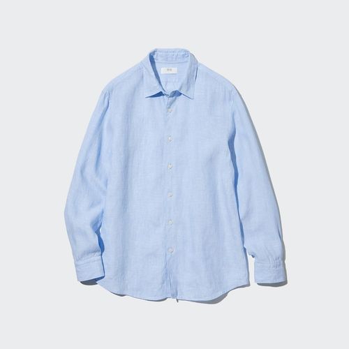 Uniqlo - 100% Linen Shirt -...