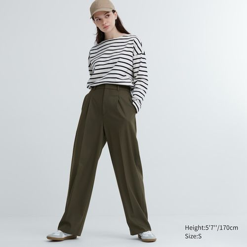 Uniqlo - Pleated Wide Leg...