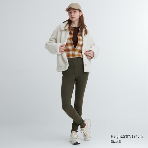 Uniqlo - Cotton Heattech Ultra Stretch High Rise Thermal Leggings