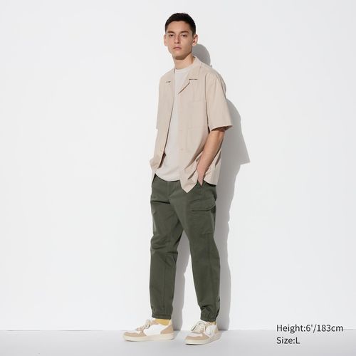 Washed Jersey Ankle Length Joggers