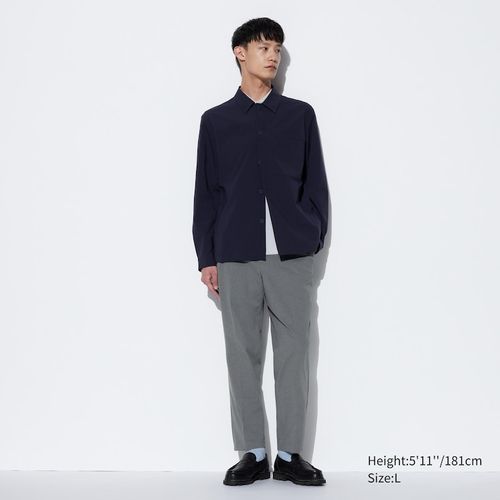 Uniqlo - Smart Ultra Stretch Ankle Length Trousers - Gray - M
