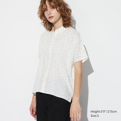 Uniqlo - Rayon Printed Short...