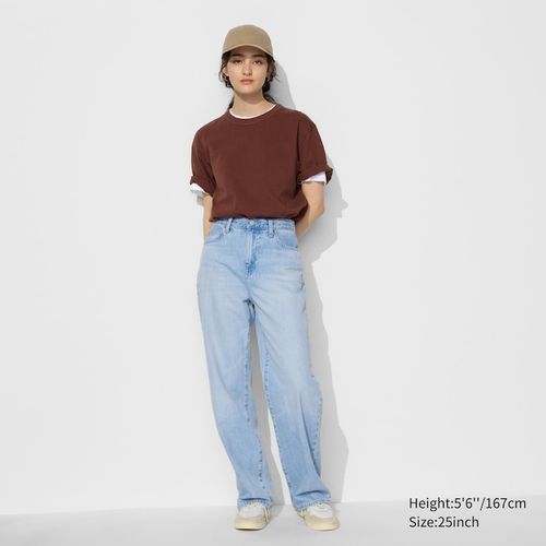 Uniqlo - Cotton Wide Straight...