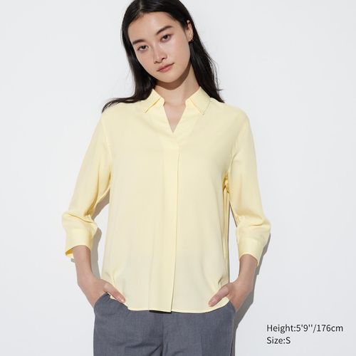 Uniqlo - Rayon Skipper Collar...