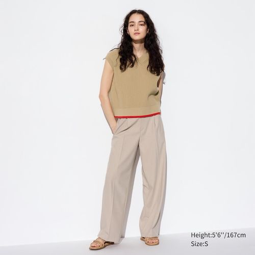 Uniqlo - Pleated Wide Leg...