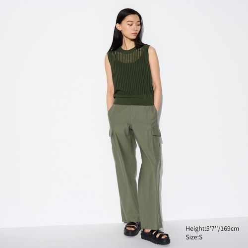 Uniqlo - Cotton Wide Straight...