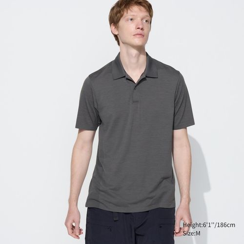 Uniqlo - Polo Shirt - Gray -...