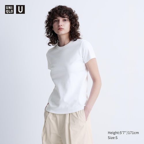 Uniqlo - Cotton Crew Neck...