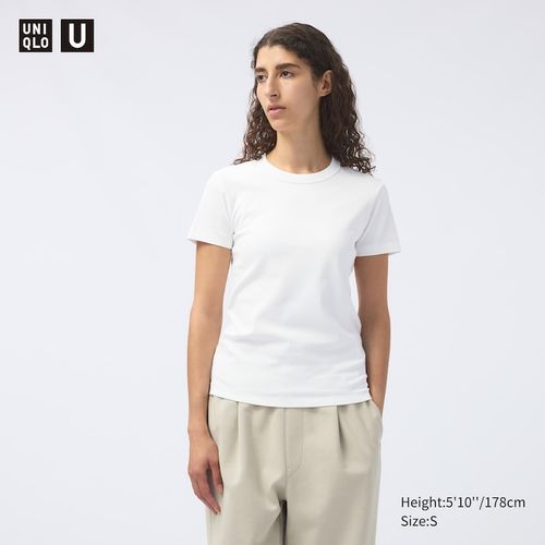 Uniqlo - Cotton Crew Neck...