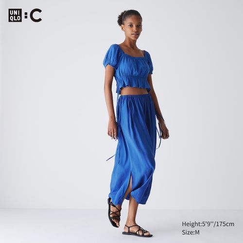 Uniqlo - Gathered Long Skirt...