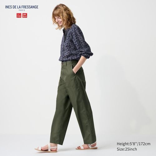 Uniqlo - Cotton Baker Trousers - Green - 24inch