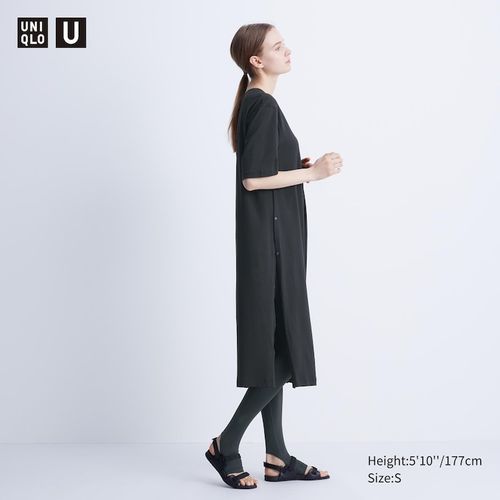 Uniqlo - Cotton Crepe Loose...