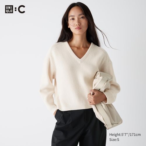 Uniqlo - V Neck Short Jumper...